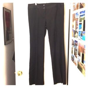 The Limited drew pant black pinstripes 12